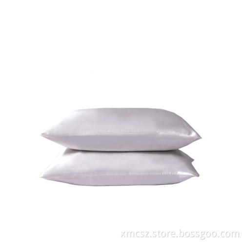 Solid 100% Satin Silk Standard Sleeping Pillow Case